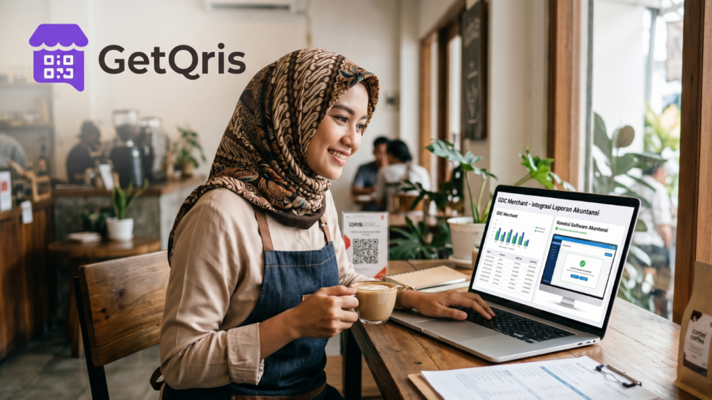 GetQRIS QRIS UMKM dengan laporan transaksi QRIS all payment yang terhubung ke software akuntansi bisnis