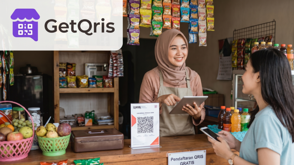 Pendaftaran QRIS gratis online untuk merchant melalui GetQRIS