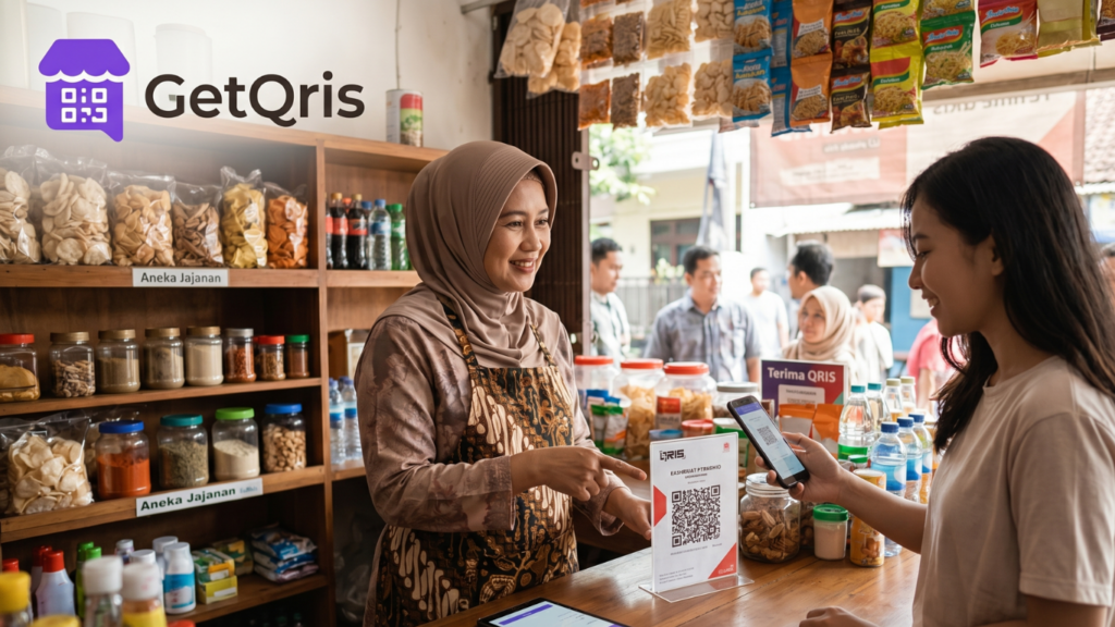 Buat QRIS untuk warung dengan GetQRIS