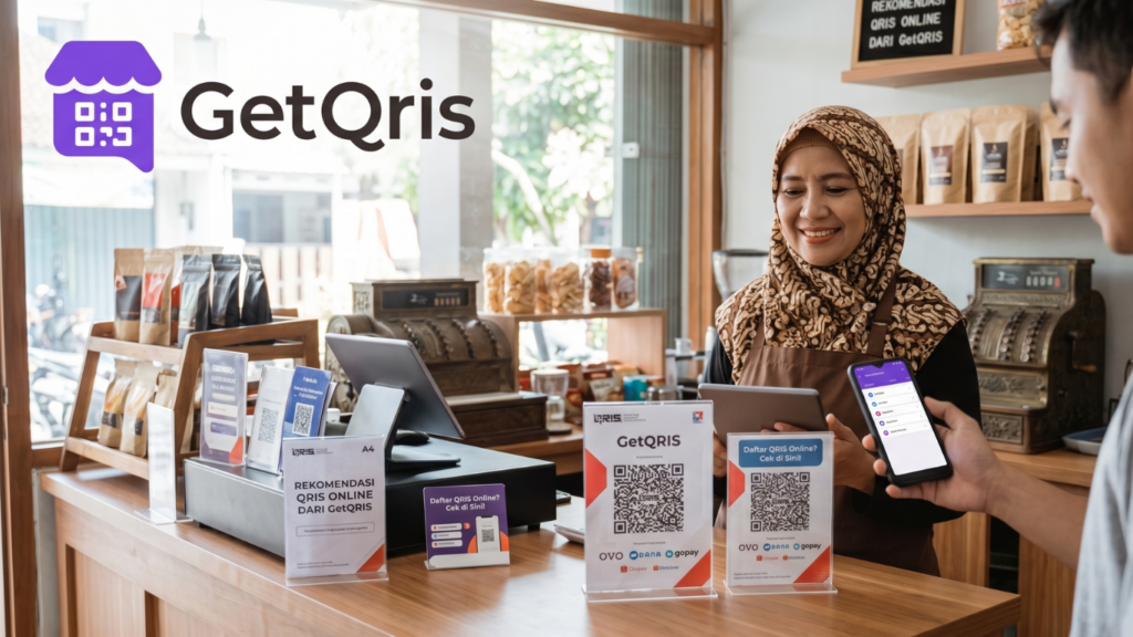 Rekomendasi daftar QRIS online untuk bisnis melalui GetQRIS